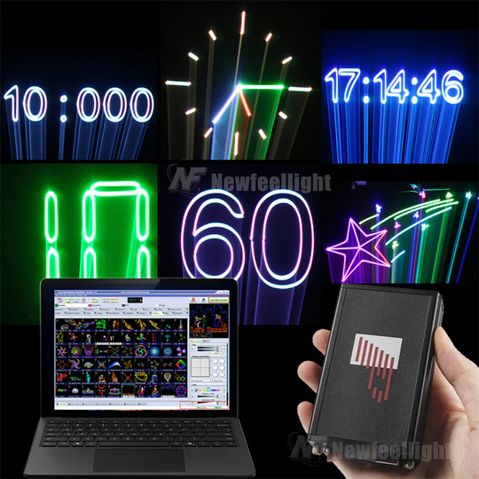 ClubLamps® Titan 60W RGB Outdoor Laser - High-Impact Stage Show System