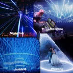 ClubLamps® Professional RGB Stage Laser (Multi-Power Models Available) for Stage & DJ Lighting