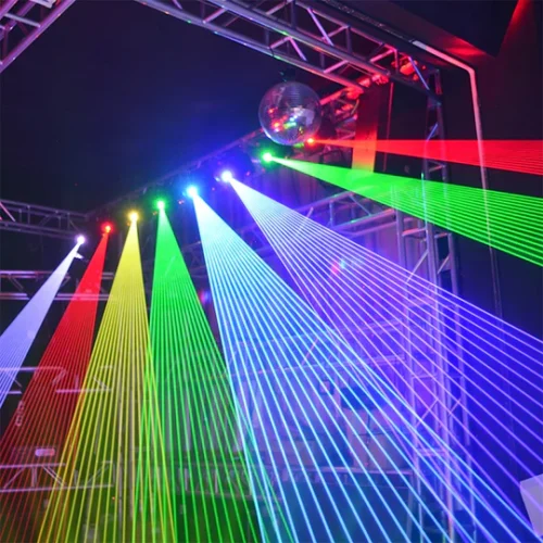 ClubLamps® Pro 30K RGB Moving Head Laser - 2W/3W/4W Versatile DJ Lighting