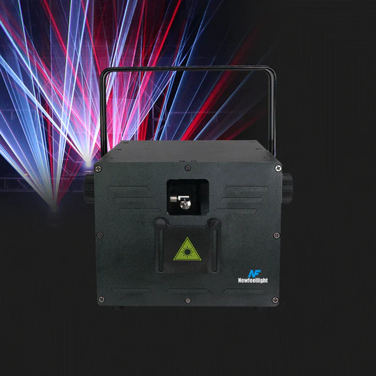 ClubLamps NF8 Series High Power RGB Stage Lighting Laser and Full Accessories Kit