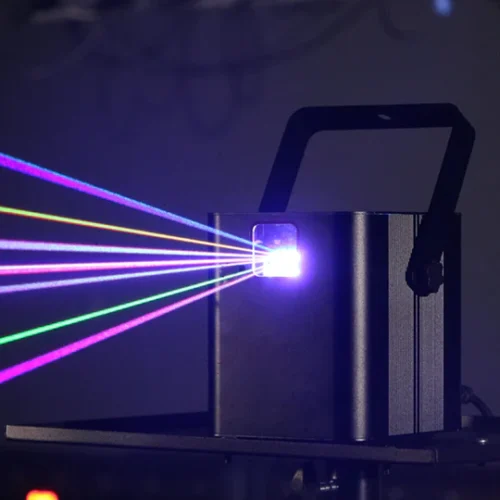 ClubLamps H2 Series Stage Lighting Laser Projector Back Panel DMX and Power Interface