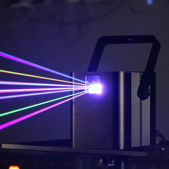 ClubLamps H2 Series Stage Lighting Laser Projector Back Panel DMX and Power Interface