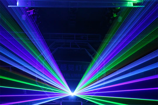 ClubLamps M7 Battery Powered APP Control RGB Stage Lighting Laser Projector