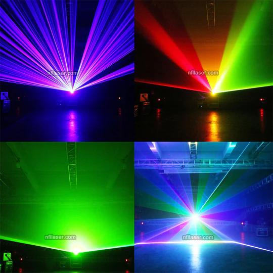 ClubLamps Black Cube APP Control DJ Laser Light Stage Lighting