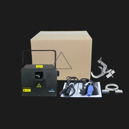 ClubLamps NF8 Series High Power RGB Stage Lighting Laser and Full Accessories Kit