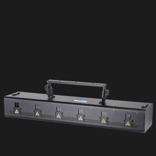 ClubLamps® F6 is ideal for nightclubs, bars, live shows, concerts, DJ events, projections, art installations, and laser-based advertising.