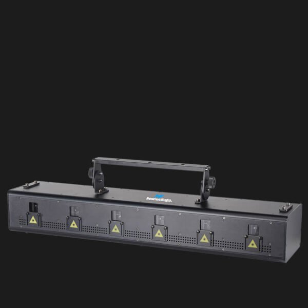 ClubLamps® F6 is ideal for nightclubs, bars, live shows, concerts, DJ events, projections, art installations, and laser-based advertising.