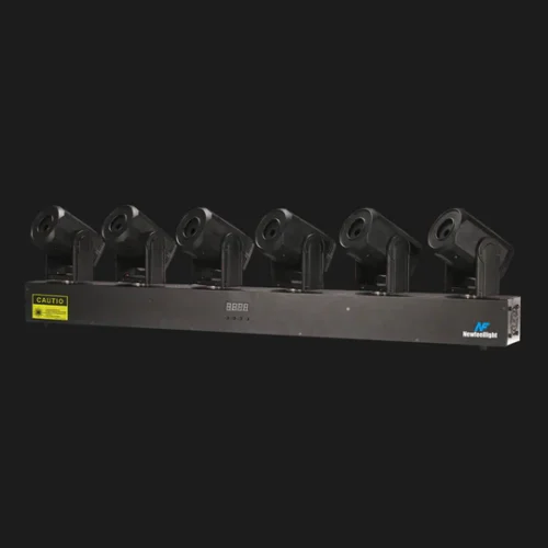 ClubLamps Smart G6 6-Head RGB Laser Moving Bar for Professional Stage Lighting