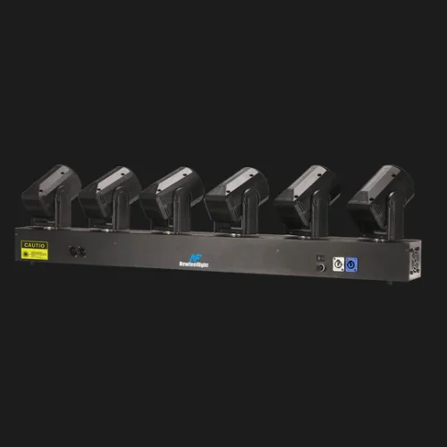 ClubLamps Smart G6 6-Head RGB Laser Moving Bar for Professional Stage Lighting