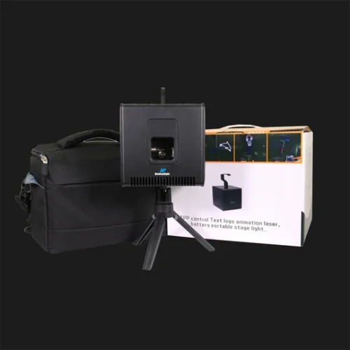 ClubLamps LaserCube Battery Operated APP Control RGB Stage Lighting Packaging