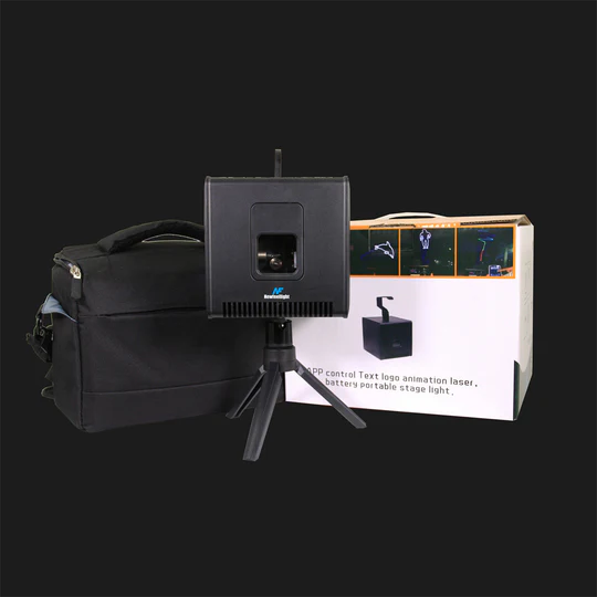 ClubLamps LaserCube Battery Operated APP Control RGB Stage Lighting Packaging