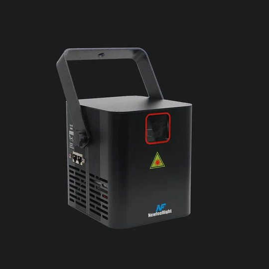 ClubLamps H2 Series Stage Lighting Laser Projector Back Panel DMX and Power Interface